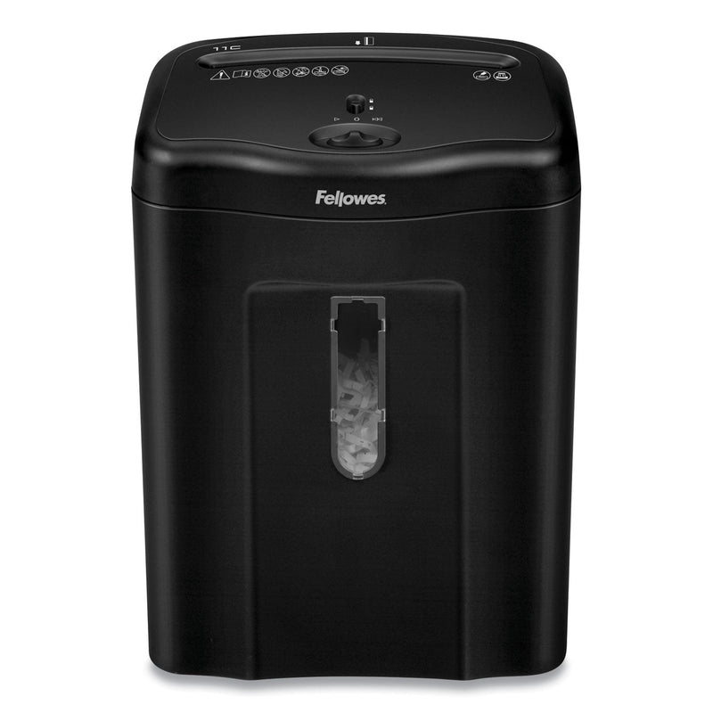 Fellowes Powershred 11C Cross-Cut Shredder, 11 Manual Sheet Capacity