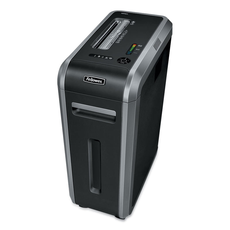 Fellowes Powershred 125Ci 100% Jam Proof Cross-Cut Shredder, 20 Manual Sheet Capacity