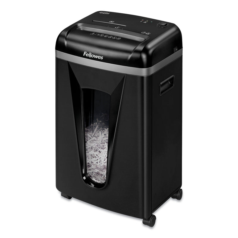 Fellowes Powershred 450M Micro-Cut Shredder, 9 Manual Sheet Capacity
