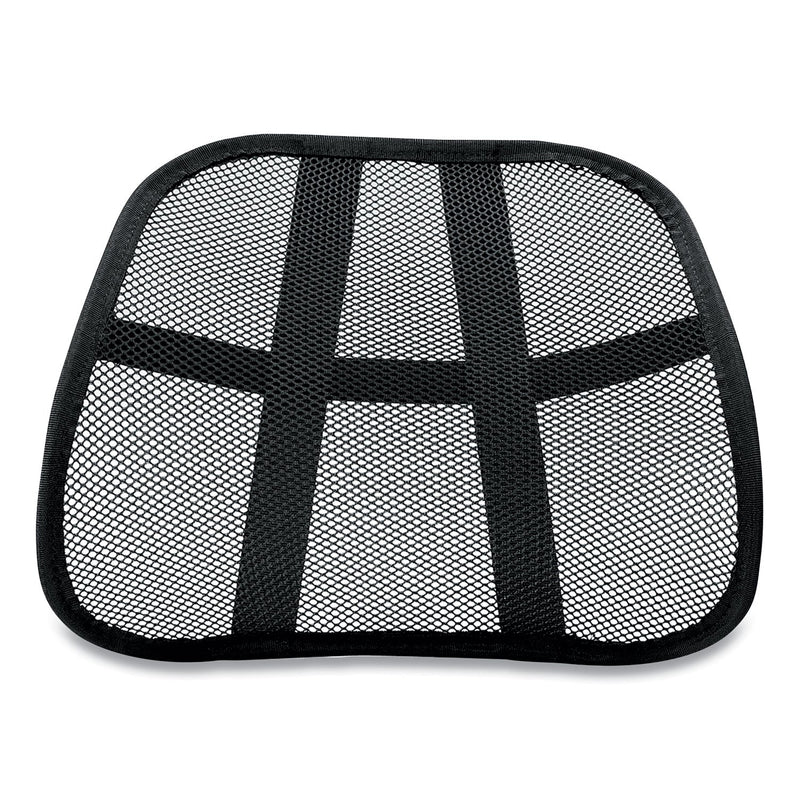 Fellowes Office Suites Mesh Back Support, 17.75 x 5 x 15, Black