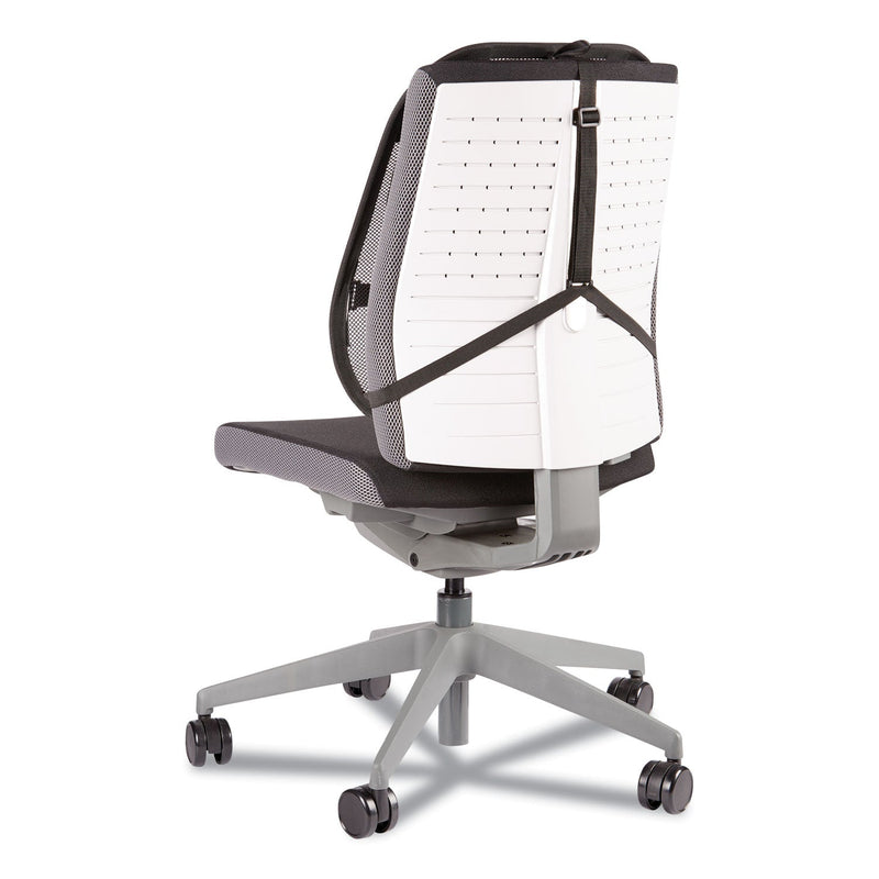 Fellowes Office Suites Mesh Back Support, 17.3 x 5.56 x 20.18, Black