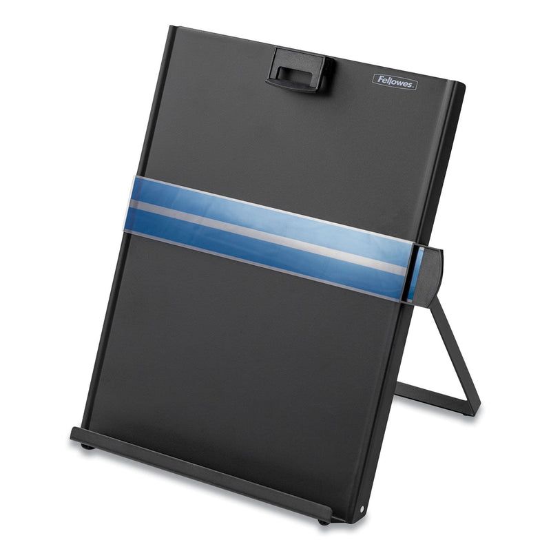 Fellowes Metal Copyholder, 200 Sheet Capacity, Steel, Black