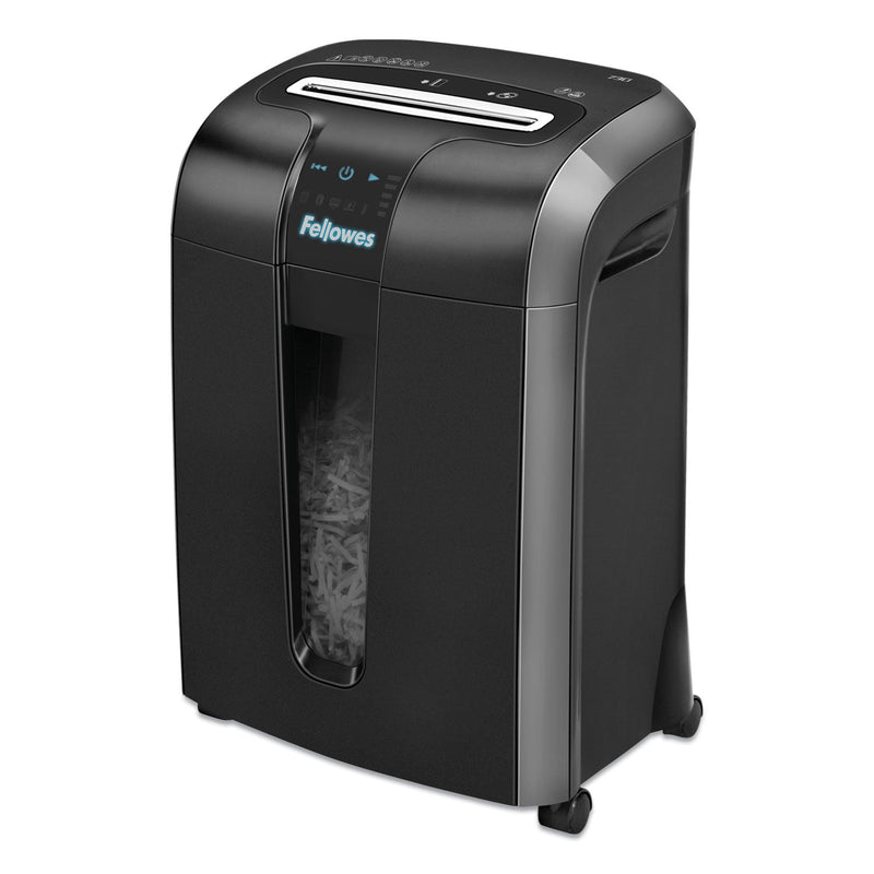 Fellowes Powershred 73Ci 100% Jam Proof Cross-Cut Shredder, 12 Manual Sheet Capacity