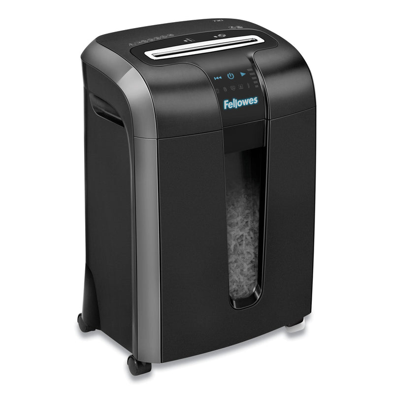 Fellowes Powershred 73Ci 100% Jam Proof Cross-Cut Shredder, 12 Manual Sheet Capacity