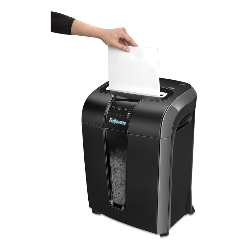 Fellowes Powershred 73Ci 100% Jam Proof Cross-Cut Shredder, 12 Manual Sheet Capacity