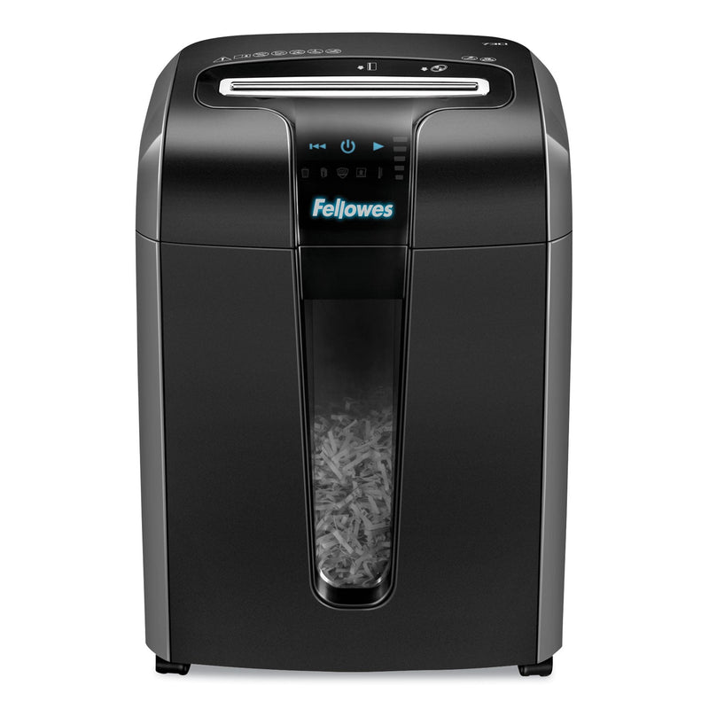 Fellowes Powershred 73Ci 100% Jam Proof Cross-Cut Shredder, 12 Manual Sheet Capacity