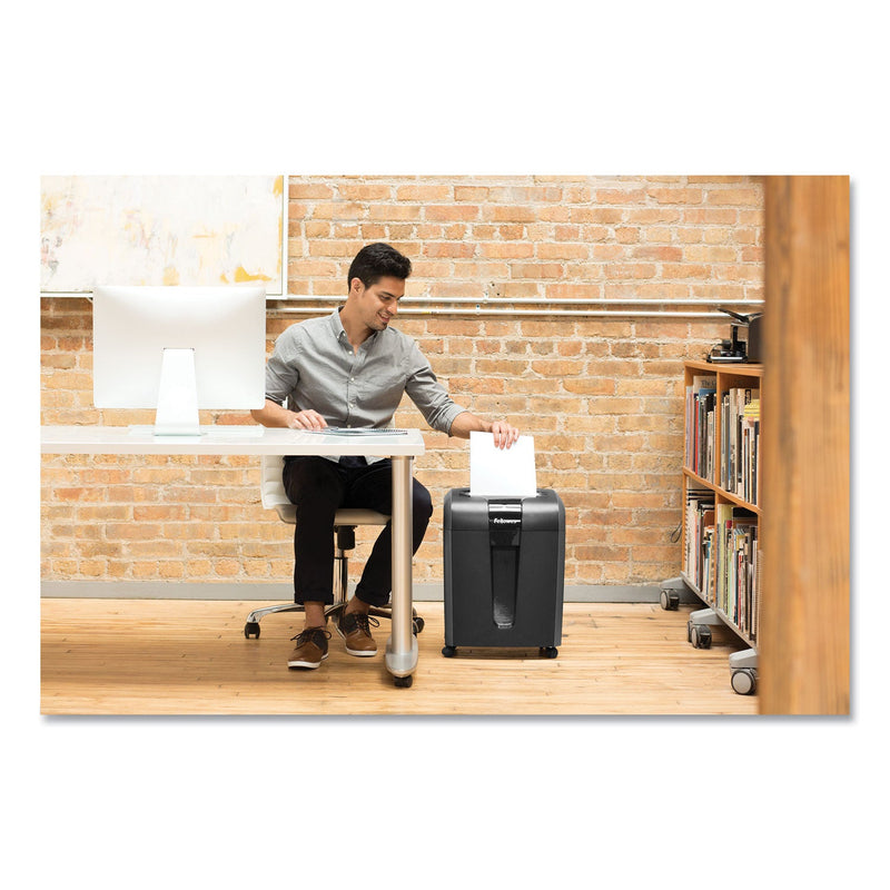 Fellowes Powershred 73Ci 100% Jam Proof Cross-Cut Shredder, 12 Manual Sheet Capacity