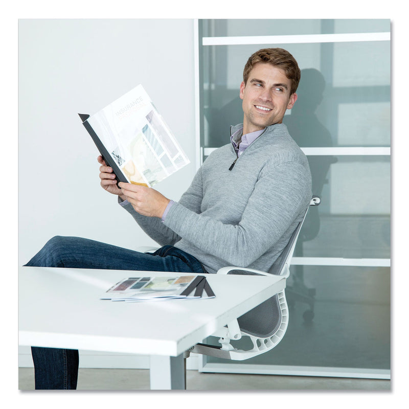 Fellowes Thermal Binding System Presentation Covers, Clear, 121 to 180 Sheet Capacity, 11 x 8.5, Unpunched, 10/Pack