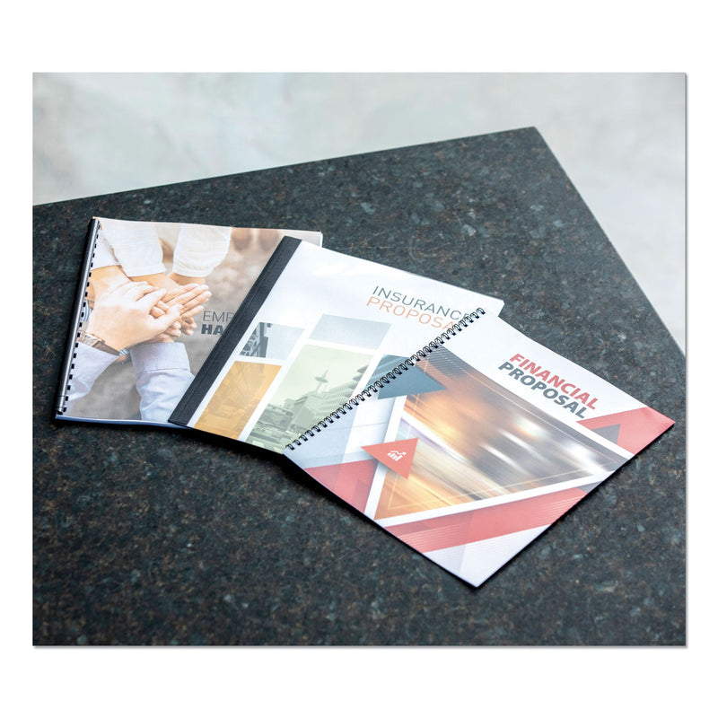 Fellowes Wire Bindings, 1/4" Diameter, 35 Sheet Capacity, Black, 25/Pack