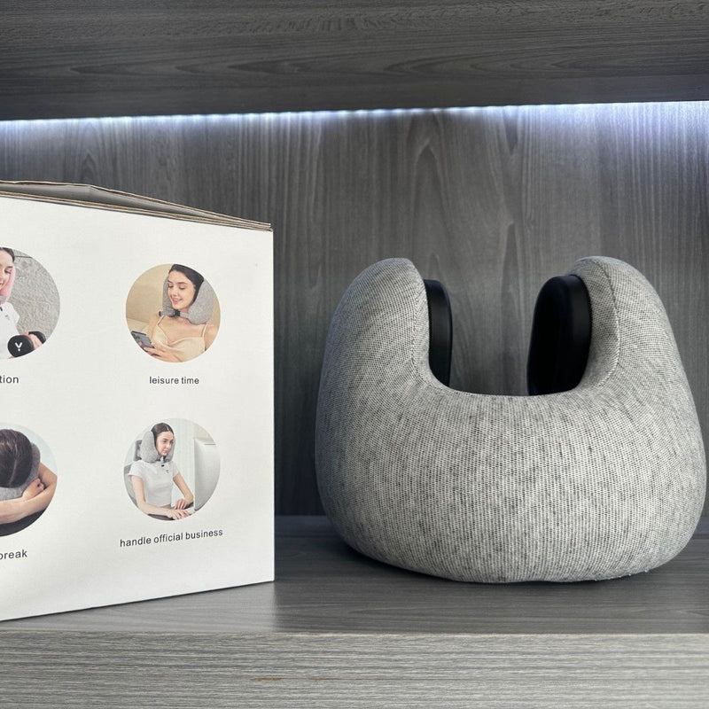 Memory Foam Travel Pillow – U-Shaped Neck Support with Noise Reduction
