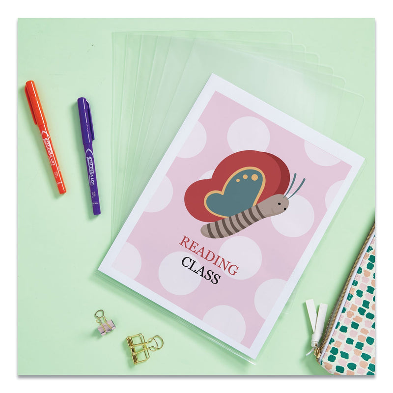 Avery Clear Plastic Sleeves, Letter Size, Clear, 12/Pack