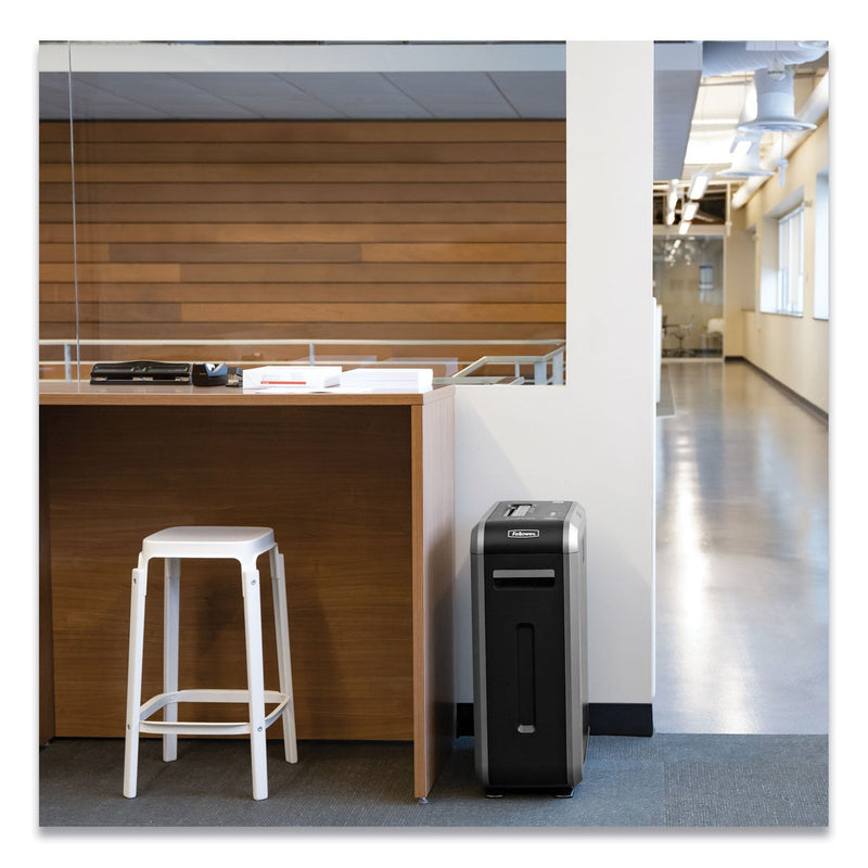 Fellowes Powershred 125i 100% Jam Proof Strip-Cut Shredder, 18 Manual Sheet Capacity