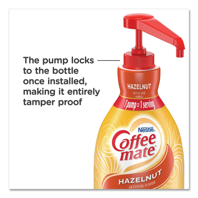 Coffee mate Liquid Coffee Creamer, Hazelnut, 1500mL Pump Bottle