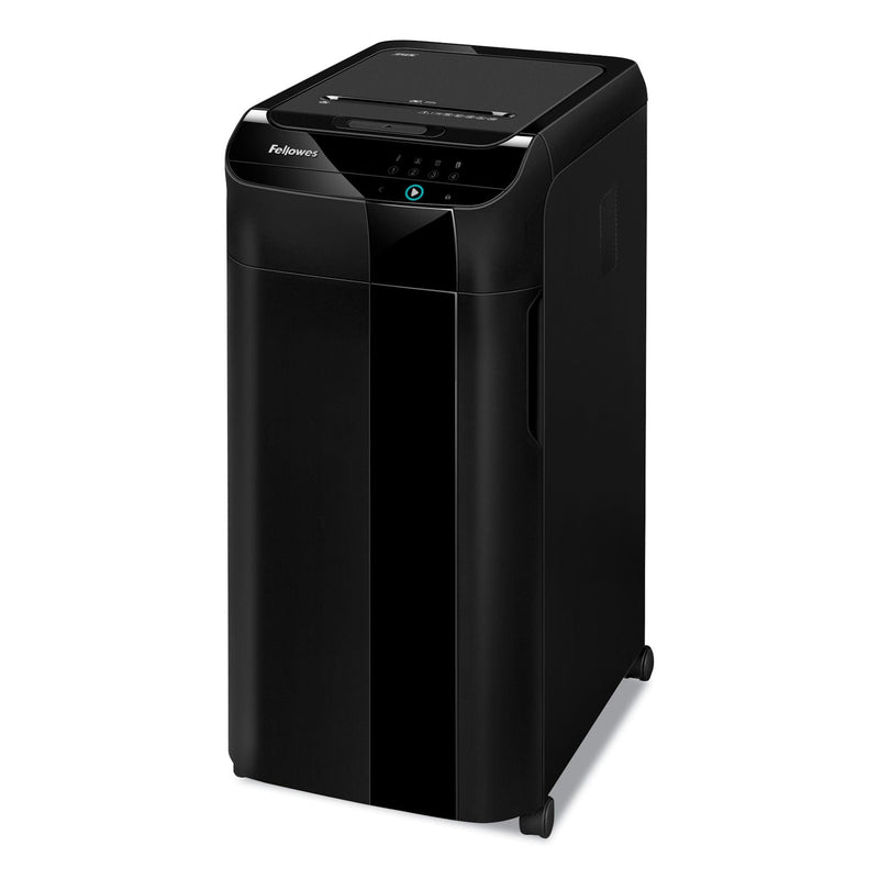 Fellowes AutoMax 350C Auto Feed Cross-Cut Shredder, 350 Auto/12 Manual Sheet Capacity