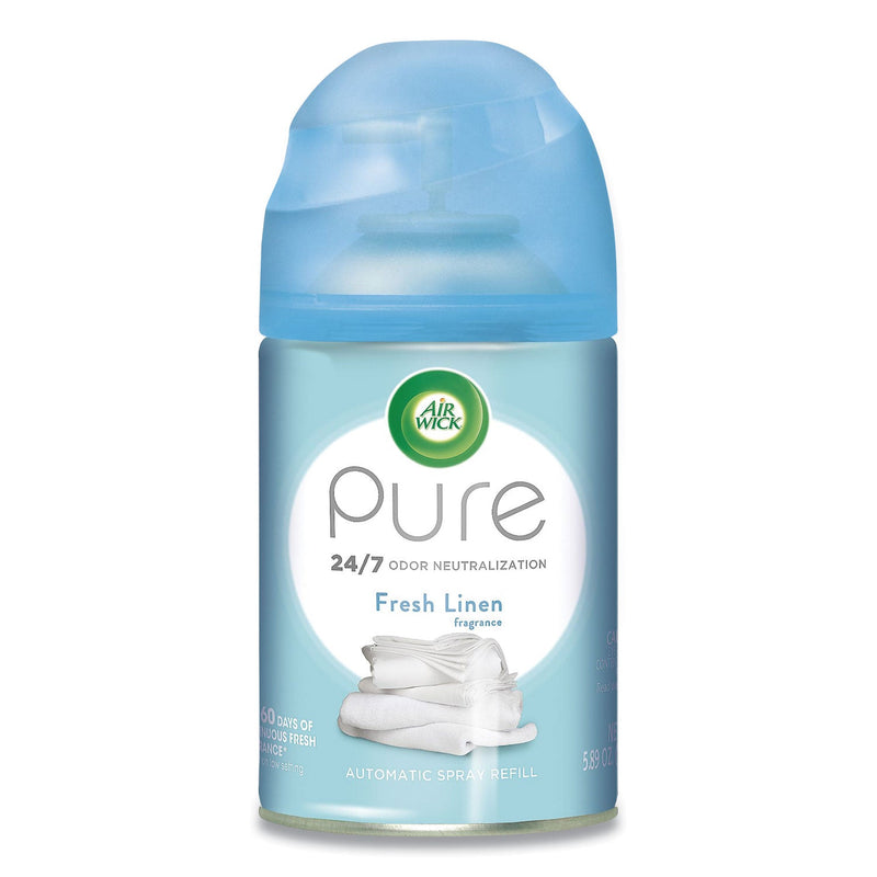 Air Wick Freshmatic Ultra Automatic Spray Refill, Fresh Linen, 5.89 oz Aerosol Spray
