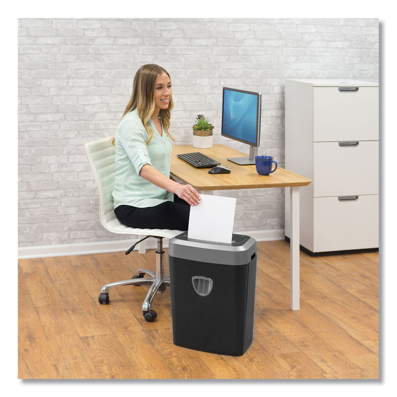 Fellowes Powershred 74C Cross-Cut Shredder, 14 Manual Sheet Capacity