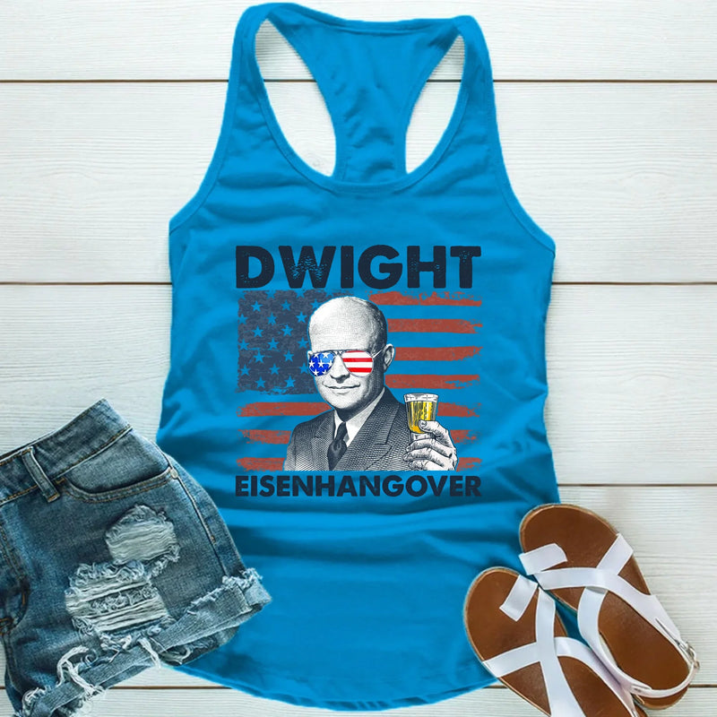 Eisenhangover Unisex Tank Top – Funny 4th of July Drinking Shirt