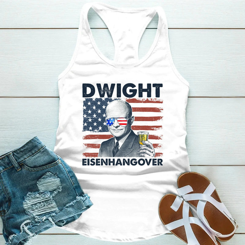 Eisenhangover Unisex Tank Top – Funny 4th of July Drinking Shirt
