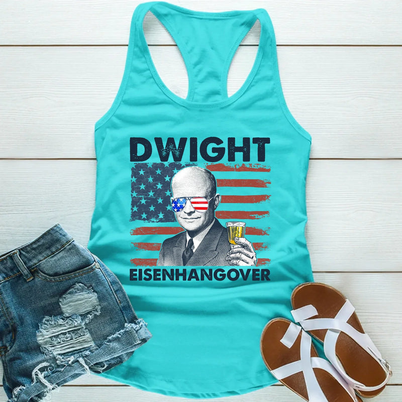 Eisenhangover Unisex Tank Top – Funny 4th of July Drinking Shirt