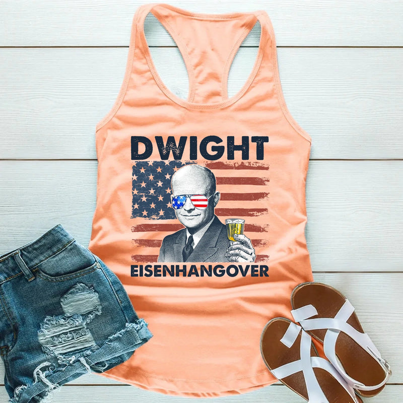 Eisenhangover Unisex Tank Top – Funny 4th of July Drinking Shirt