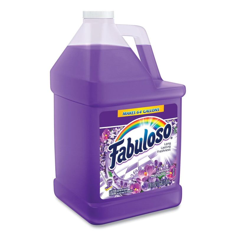 Fabuloso Multi-use Cleaner, Lavender Scent, 1 gal Bottle, 4/Carton