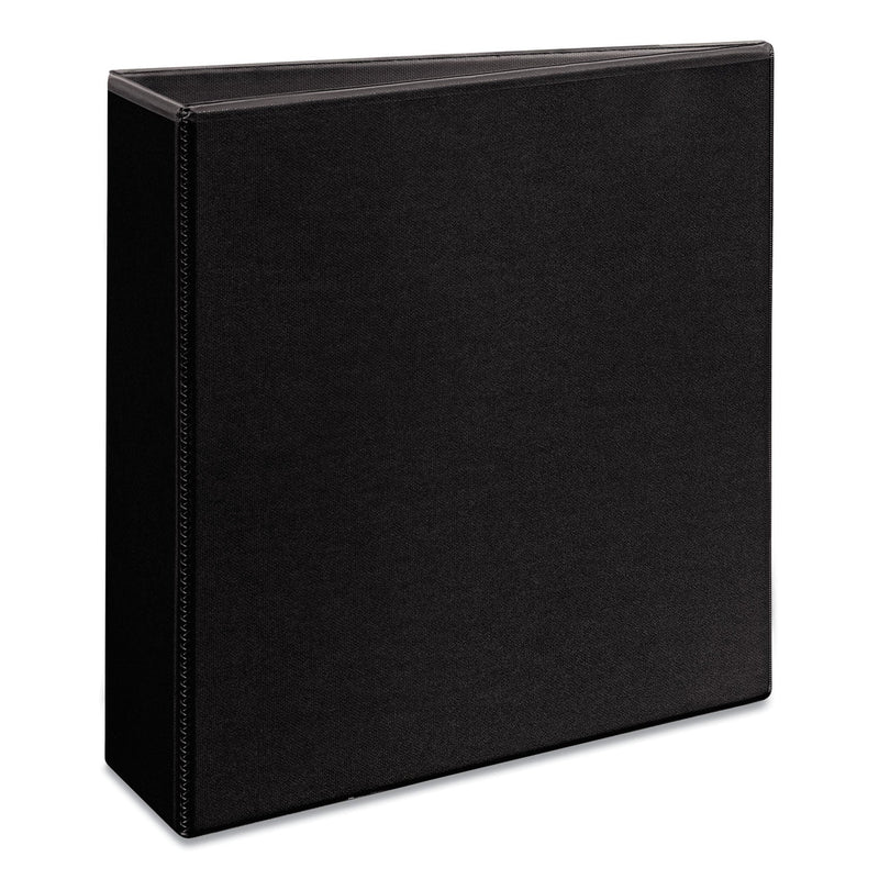 Avery Durable View Binder with DuraHinge and Slant Rings, 3 Rings, 3" Capacity, 11 x 8.5, Black