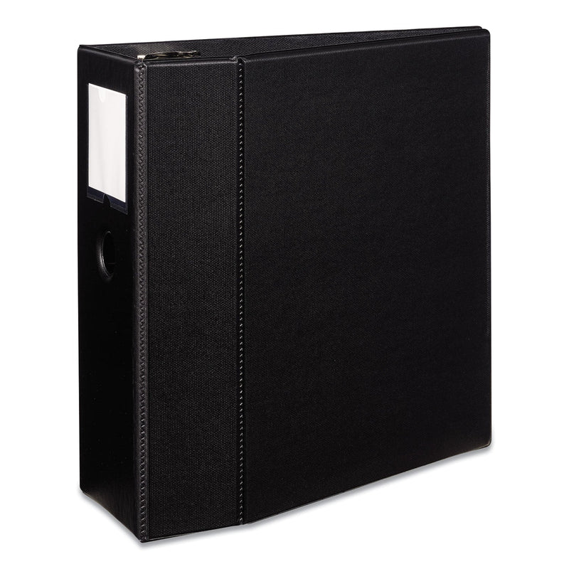 Avery Durable Non-View Binder with DuraHinge and EZD Rings, 3 Rings, 5" Capacity, 11 x 8.5, Black, (8901)