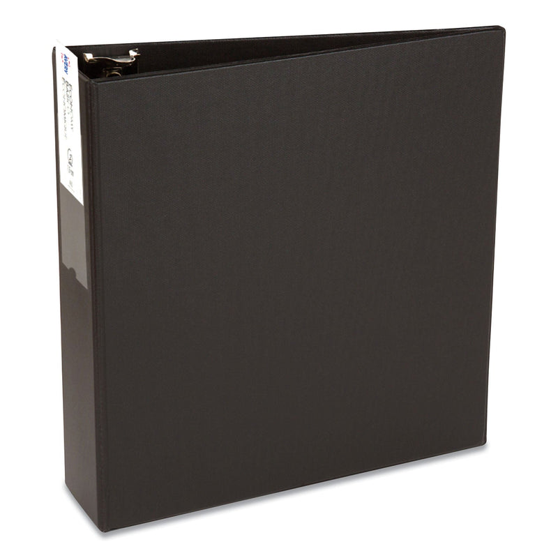 Avery Economy Non-View Binder with Round Rings, 3 Rings, 3" Capacity, 11 x 8.5, Black, (4601)