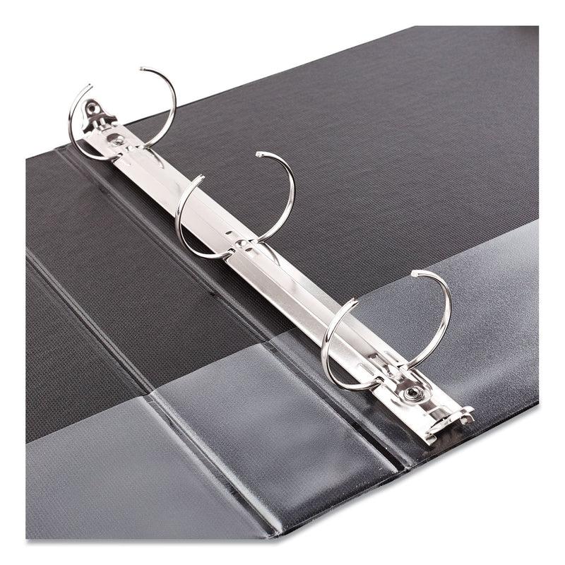 Avery Economy Non-View Binder with Round Rings, 3 Rings, 1.5" Capacity, 11 x 8.5, Black, (4401)