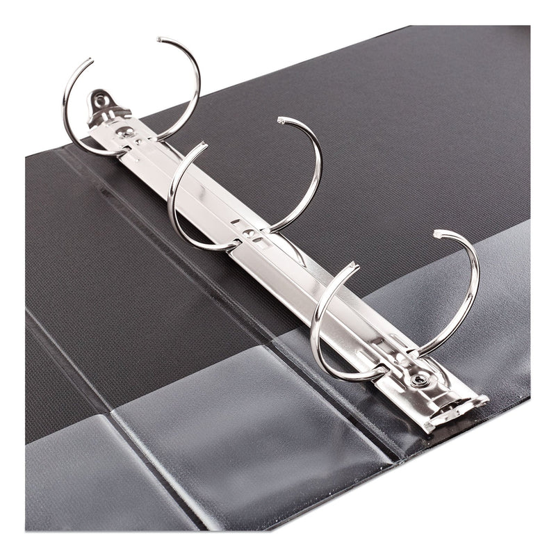 Avery Economy Non-View Binder with Round Rings, 3 Rings, 2" Capacity, 11 x 8.5, Black, (3501)