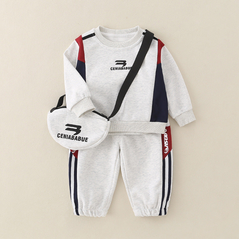 Cotton Children's Suit Casual And Comfortable Autumn Clothes