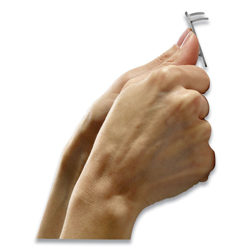 3M Claw Drywall Picture Hanger, Holds 15 lbs, 5 Hooks and 5 Spot Markers, Stainless Steel