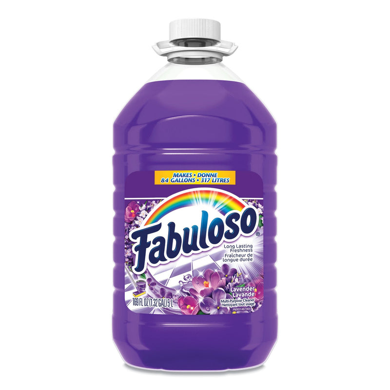 Fabuloso Multi-use Cleaner, Lavender Scent, 169 oz Bottle, 3 per Carton
