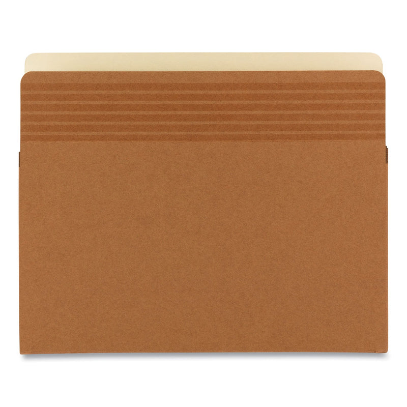 Smead Easy Grip Pockets, 5.25" Expansion, Letter Size, Redrope, 10/Box