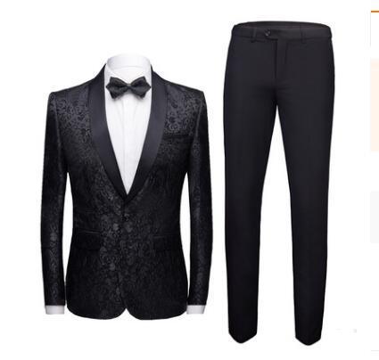 Men's Wedding Suit Set - Formal Dress Suit