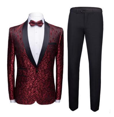 Men's Wedding Suit Set - Formal Dress Suit