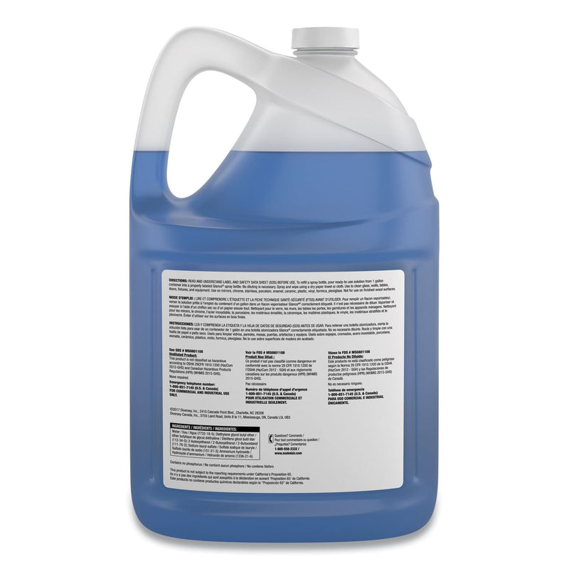 Diversey Glance Powerized Glass and Surface Cleaner, Liquid, 1 gal, 2/Carton