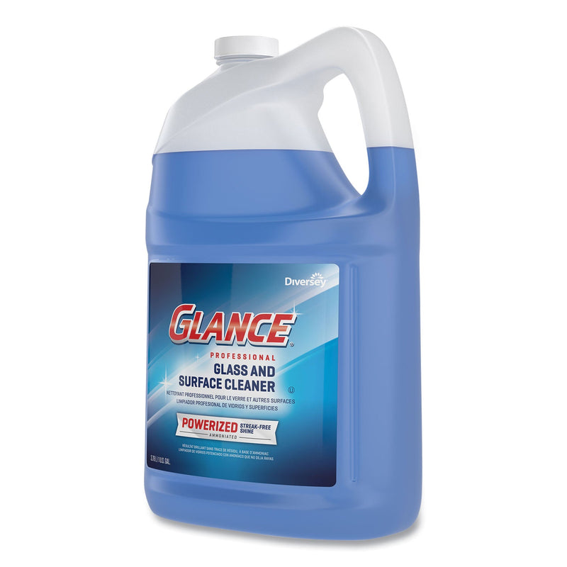 Diversey Glance Powerized Glass and Surface Cleaner, Liquid, 1 gal, 2/Carton