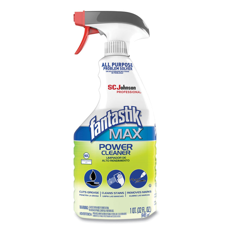 Fantastik Power Cleaner, Pleasant Scent, 32 oz Spray Bottle