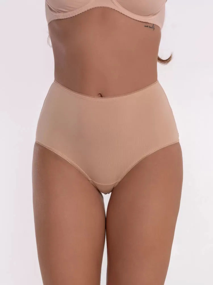 Cotton Panties Milavitsa 265410 - High-Waisted Slip