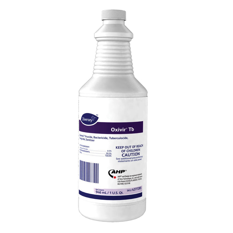 Diversey Oxivir TB One-Step Disinfectant Cleaner, Liquid, 32 oz