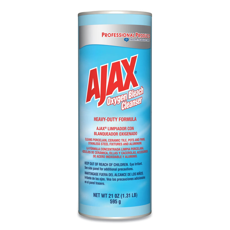 Ajax Oxygen Bleach Powder Cleanser, 21oz Can, 24/Carton