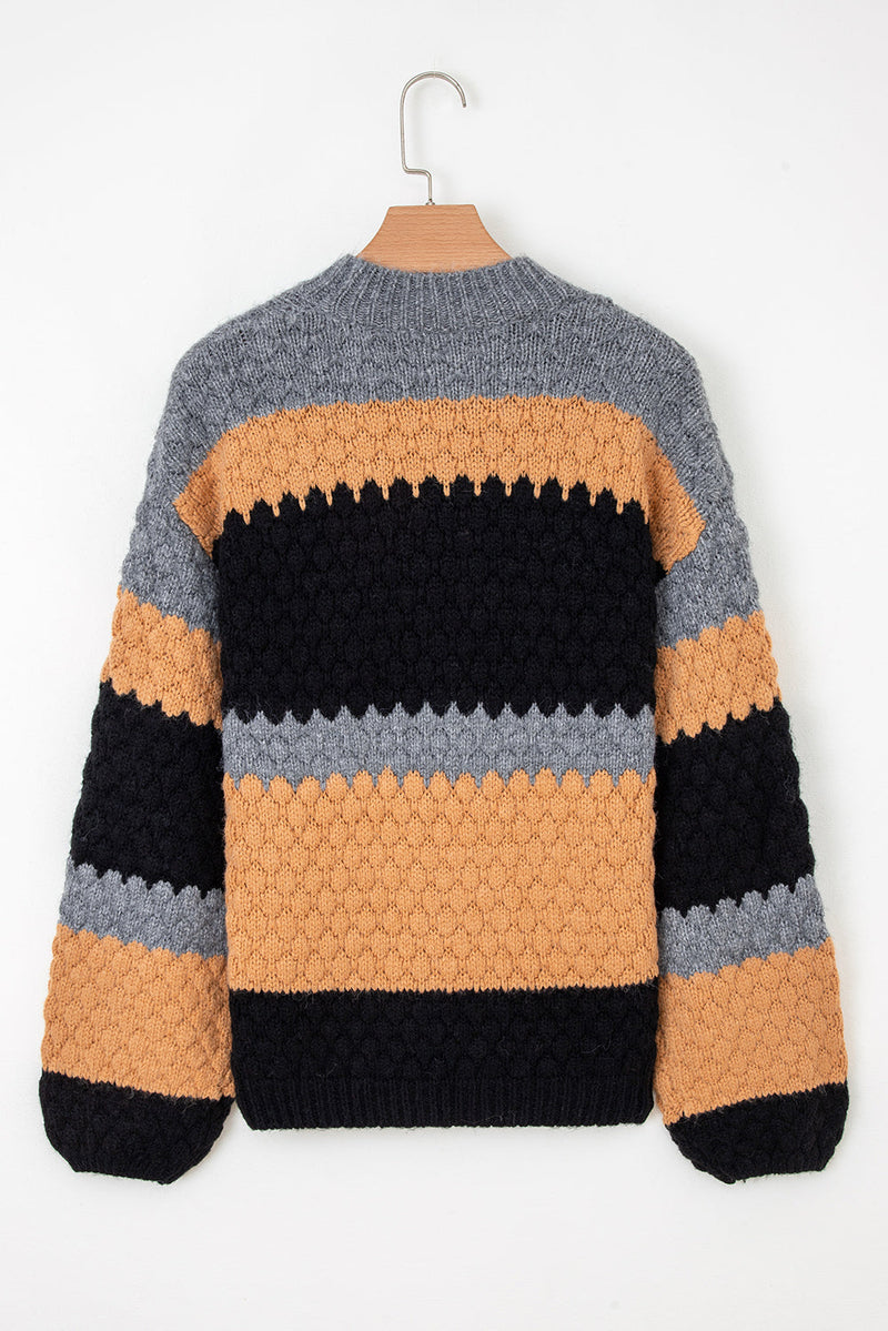 Abigail Block High Baggy Sweater