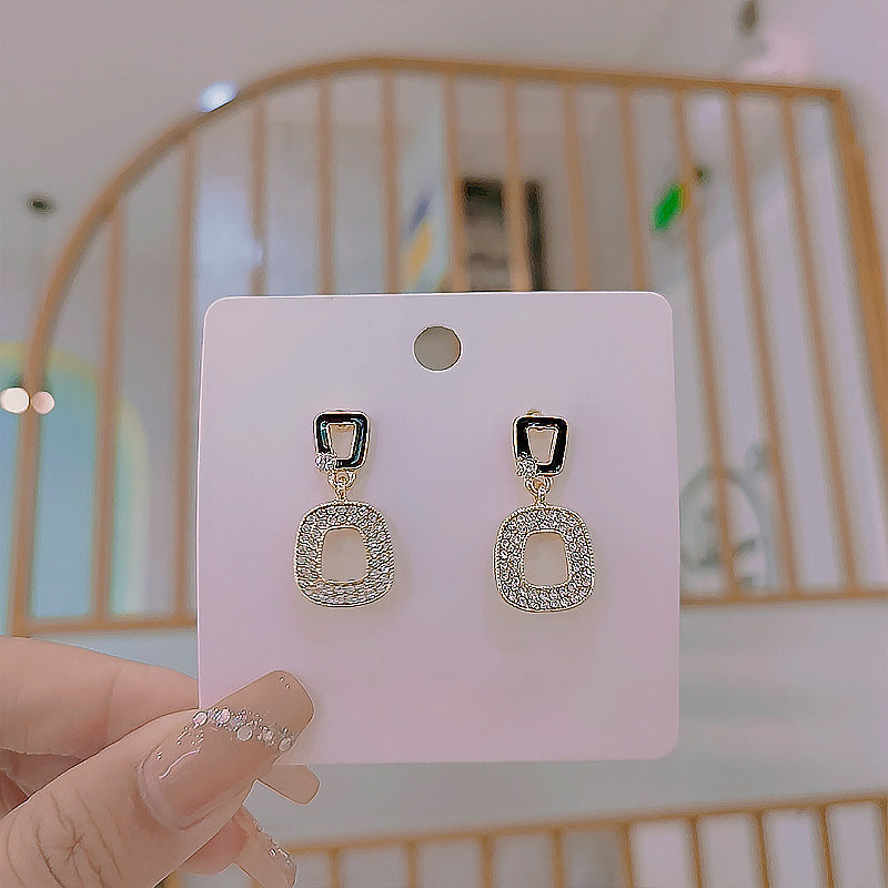 Square Stud Earrings for Women