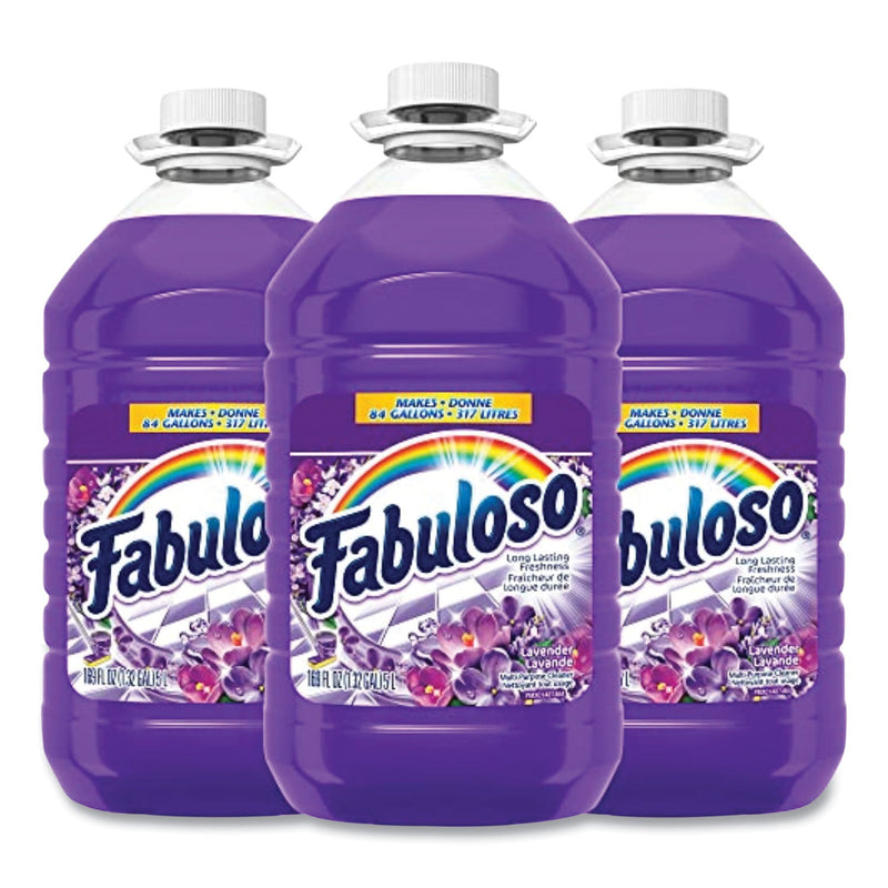 Fabuloso Multi-use Cleaner, Lavender Scent, 169 oz Bottle, 3 per Carton