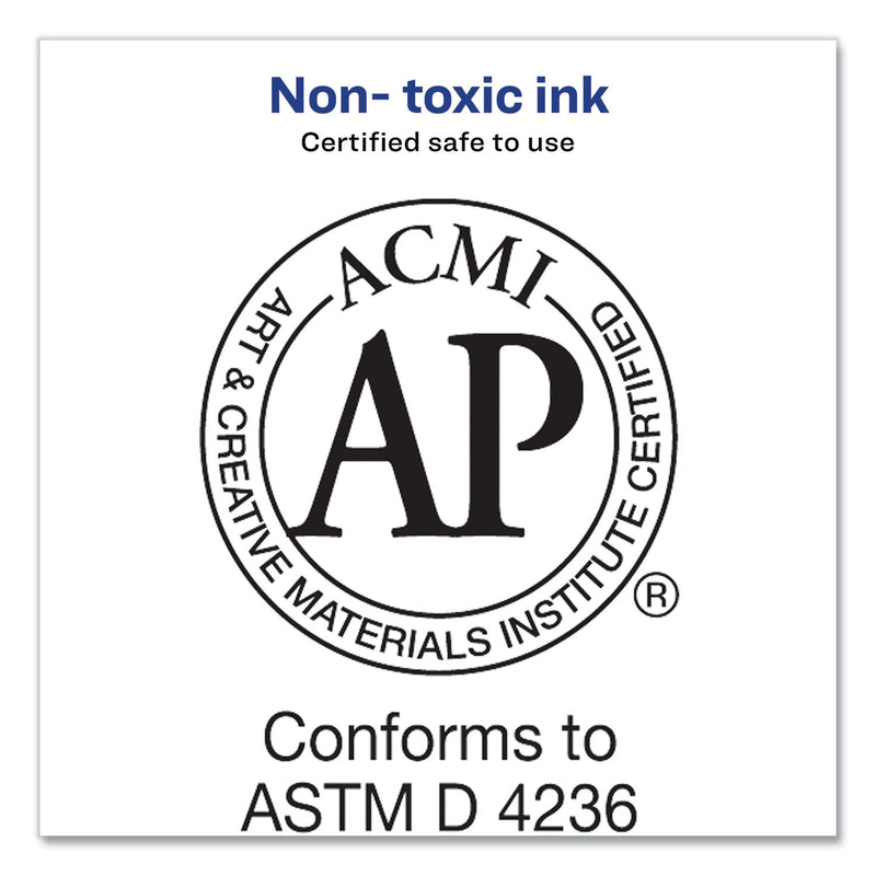 Avery HI-LITER Desk-Style Highlighters, Fluorescent Yellow Ink, Chisel Tip, Yellow/Black Barrel, 200/Box