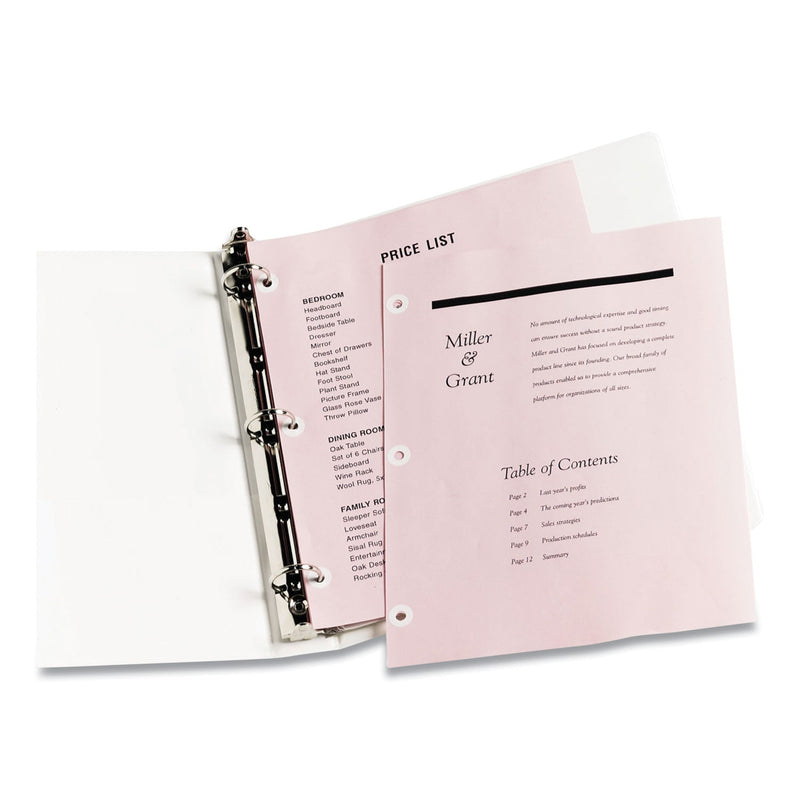 Avery Dispenser Pack Hole Reinforcements, 0.25" Dia, White, 200/Pack, (5729)