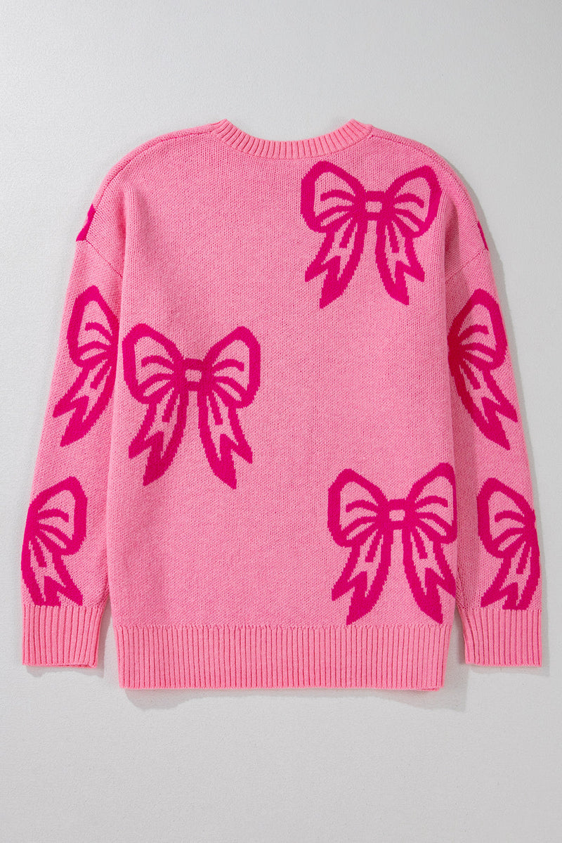 Jaderae Drop Shoulder Loose Sweater