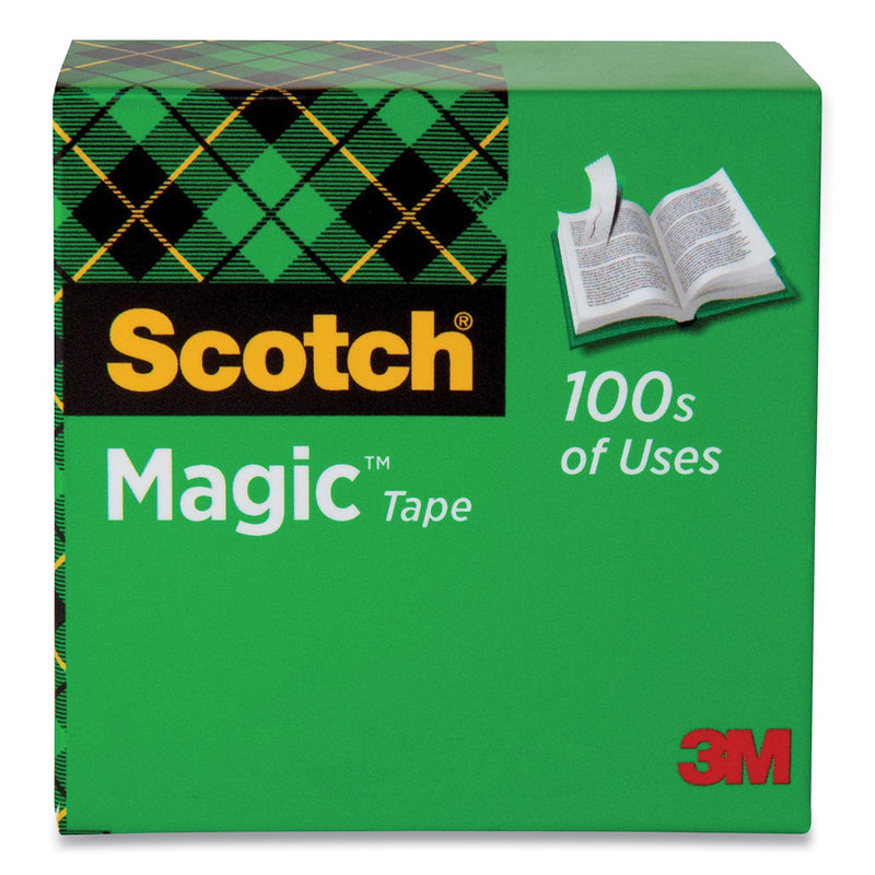 Scotch Magic Tape Refill, 3" Core, 0.75" x 72 yds, Clear