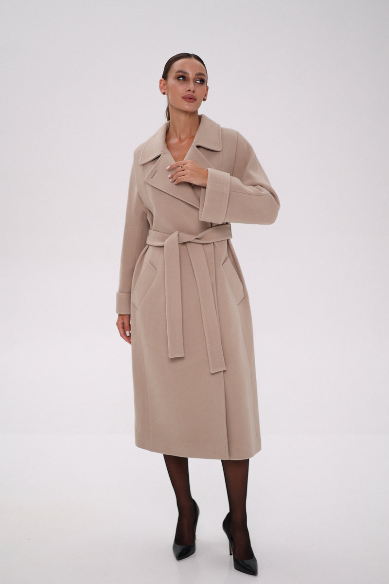Florence Classic Cashmere Wool Blend Overcoat
